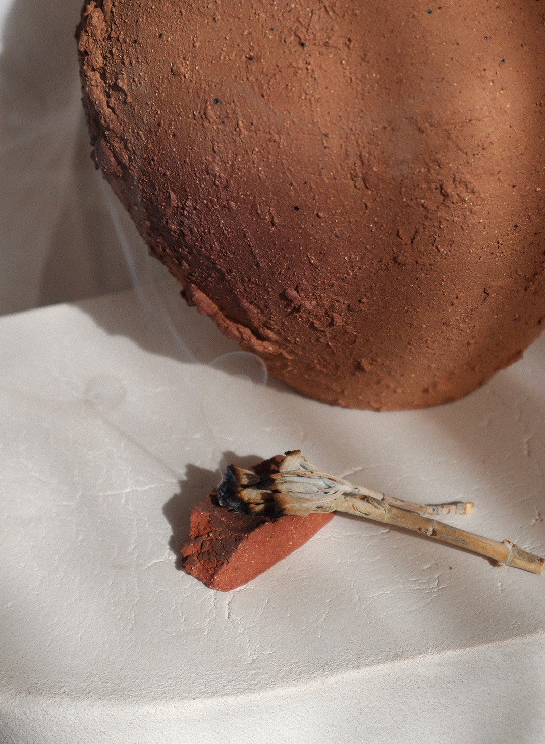 Geoma Torn Incense Alter