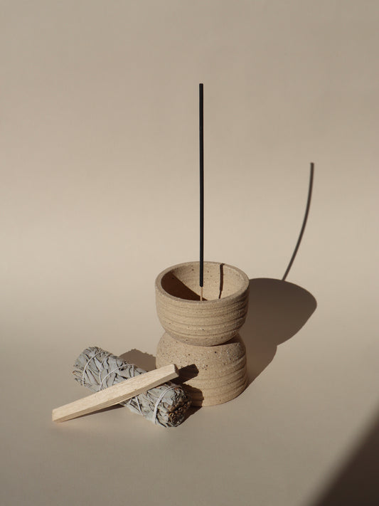 Duality Incense Alter in Sand