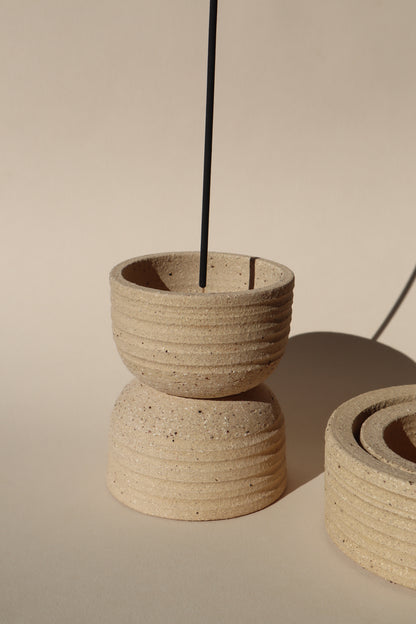 Duality Incense Alter in Sand
